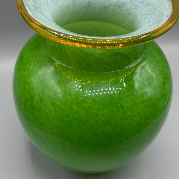 Hand Blown Glass Vase by Lisa Aronzon - Picture 2 of 9